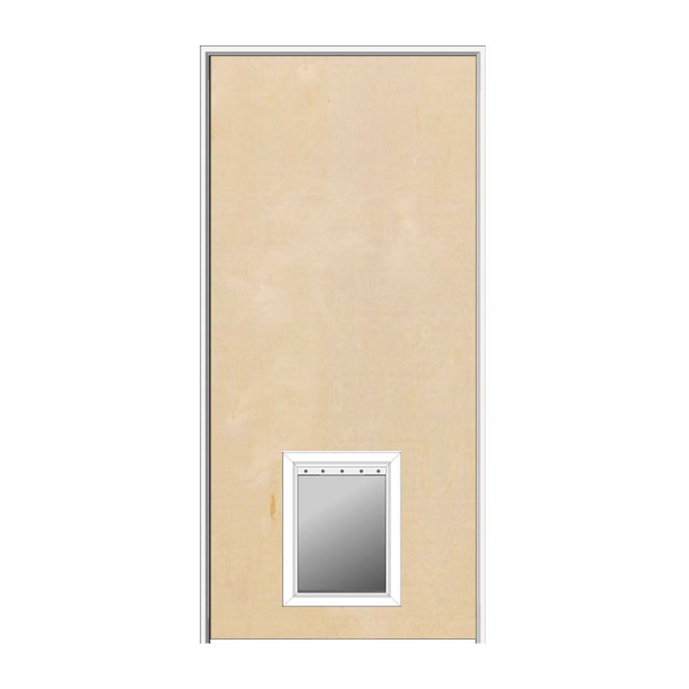 MMI Door 36 in. x 80 in. 13/8 in. Thick Flush RightHand Solid Core