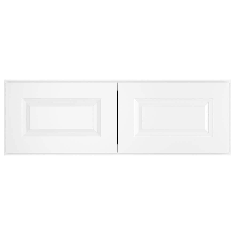 HOMEIBRO 36 in. W X 24 in. D X 12 in. H in Traditional White Plywood Ready to Assemble Wall