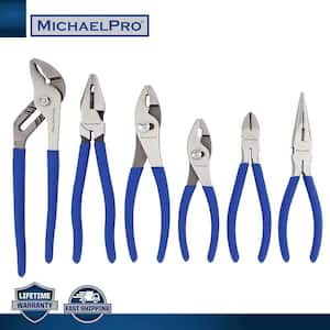 COMOWARE 6 Pcs Mini Pliers Set, Multi-function Pliers Tool Set, Mini Needle Nose Pliers, Linesman Pliers, Long Nose Pliers, Bent Nose PL