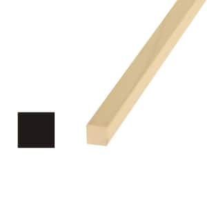 3/8 in. x 3/8 in. x 36 in. Wood Square Dowel