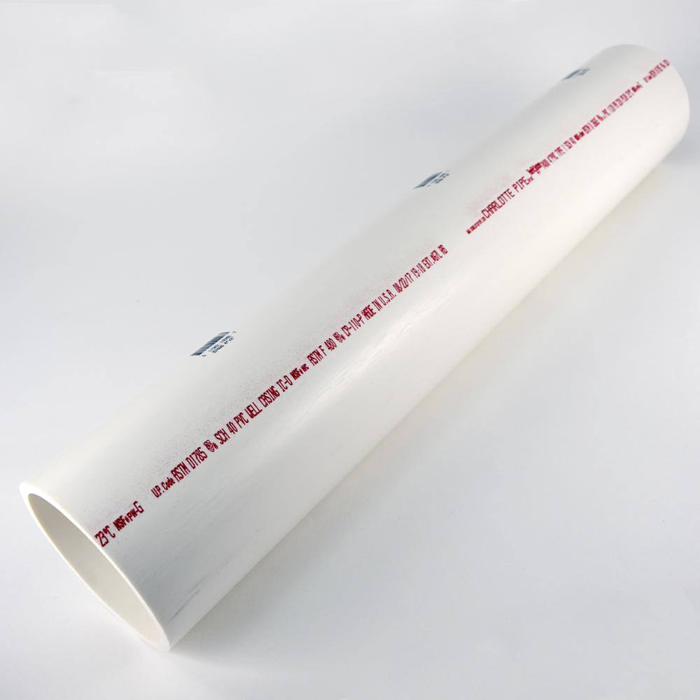 Charlotte Pipe 4 in. x 2 ft. PVC DWV Sch. 40 Pipe-PVC 07400 0200 - The ...