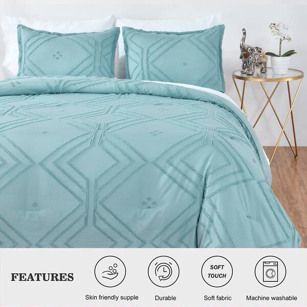 tufted comforter twin xl