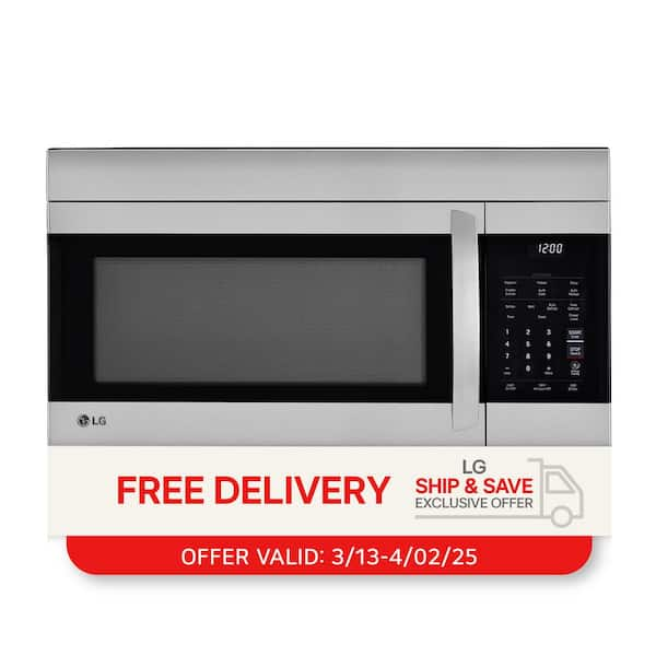 1.7 cu. ft. Over-the-Range Microwave Oven in Stainless Steel with EasyClean