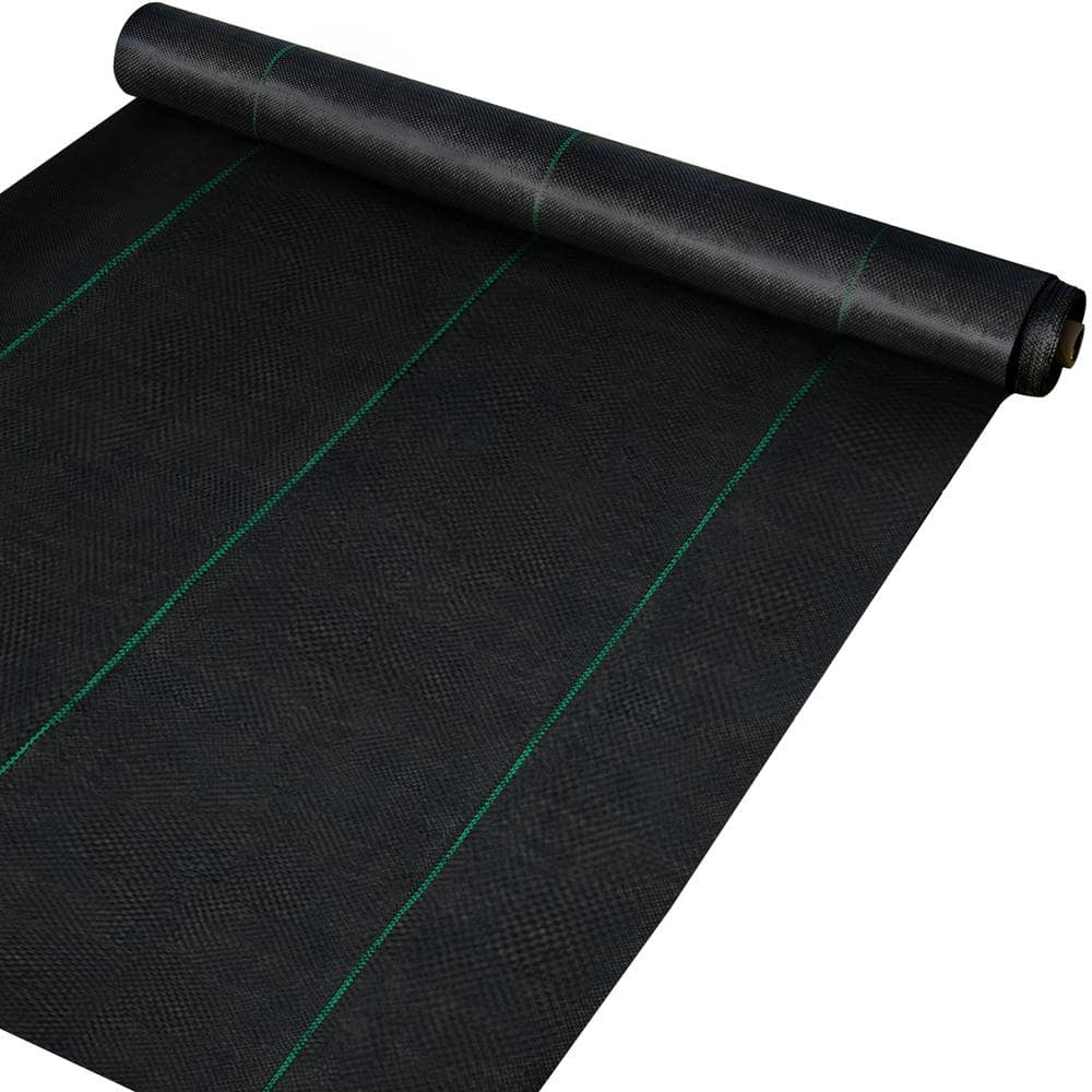 3 ft. x 50 ft. Premium Weed Barrier Fabric, Heavy Duty 5 oz. Woven Ground Cover for Flower Beds price history on PriceWatchPro