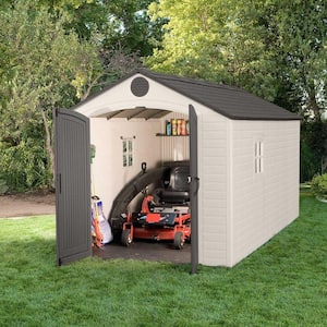 8 ft. x 15 ft. Resin Storage Shed