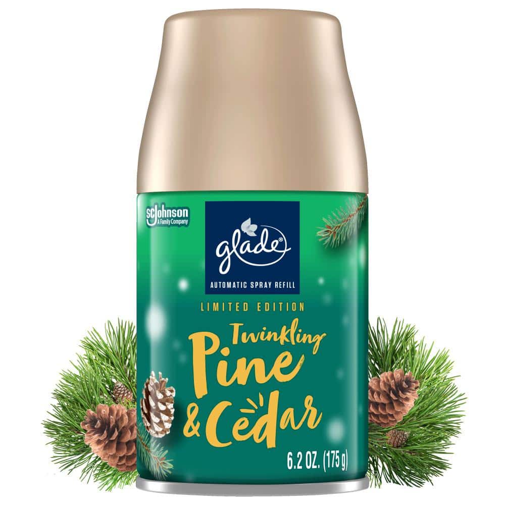 入荷nowオンラインストア Glade 6.2 oz. Twinkling Pine and Cedar Automatic Air 空調・季節家電