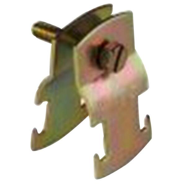 THOMAS & BETTS 1-1/4 in. Universal Pipe Clamp - Gold Galvanized