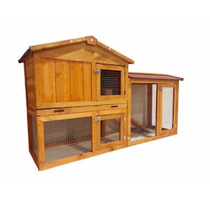 Solid Wood Wearable and Strong Chicken Coops for Playground