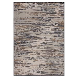 Talcott Storm 5 ft. 3 in. x 7 ft. 6 in. Modern Contemporary Abstract Painterly Area Rug