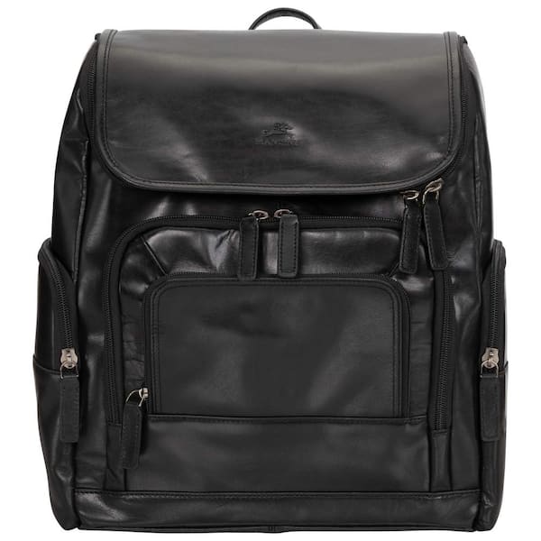 MANCINI Buffalo 15 in. Black Backpack for 15.6 in. Laptop and Tablet