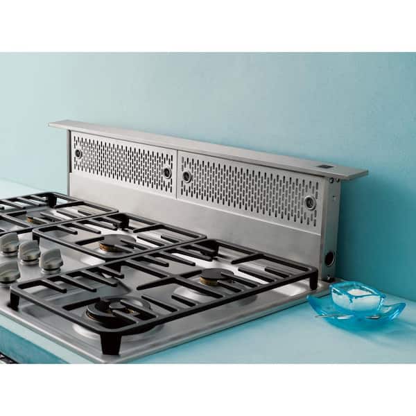 Sorrento 36 in. 500 CFM Ducted External Telescopic Downdraft System in Stainless Steel