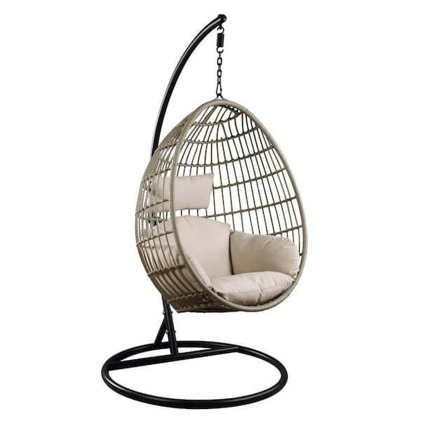 outdoor patio swing chair with stand