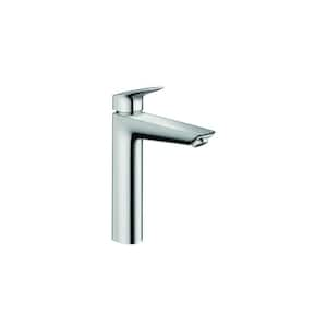 Logis Single Handle Single Hole Bathroom Faucet in Chrome