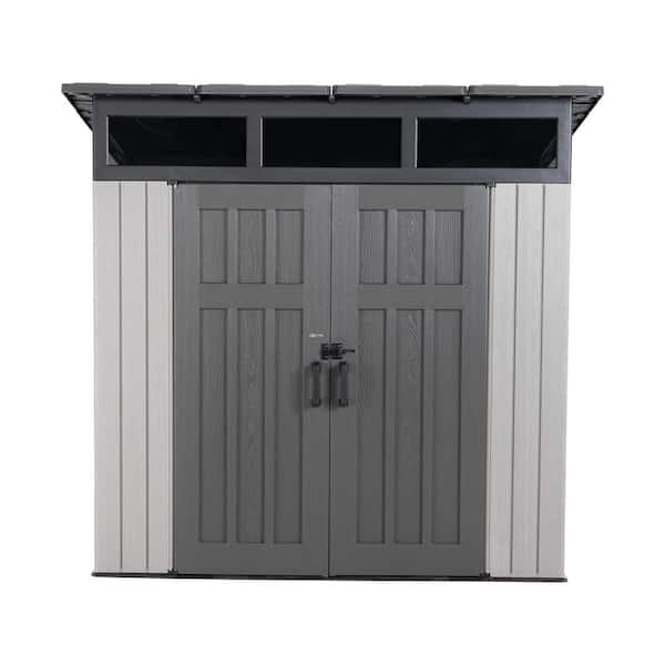 8.3 ft. W x 8.3 ft. D Resin Shed (54.4 sq. ft.)