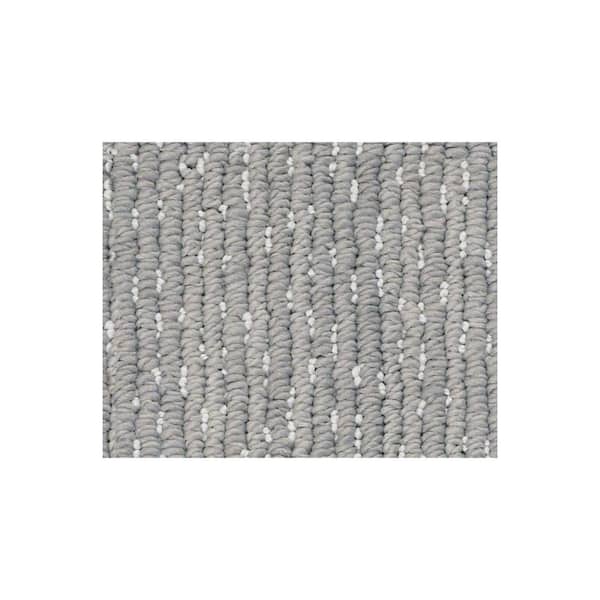 Lifeproof 8 in. x 8 in. Loop Carpet Sample Naples Color Moon Gaze