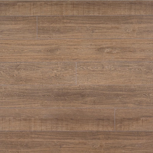 A&A Surfaces Glenville 20 MIL x 7 in. W x 48 in. L Waterproof Click Lock Luxury Vinyl Plank Flooring (23.77 sq. ft./Case)