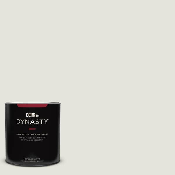 BEHR DYNASTY 1 gal. Ultra Pure White Matte Interior Stain-Blocking Paint &  Primer 165001 - The Home Depot