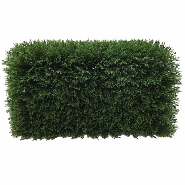 Vickerman 24 in. Green Artificial Cedar Hedge