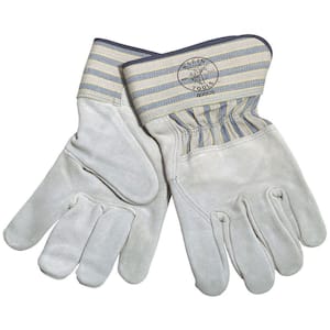 Sueded Leather Large Medium-Cuff Gloves