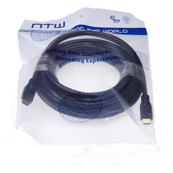 Micro Connectors, Inc 50 ft. High-Speed 4K HDMI 1.4 CL3 In-Wall Rated  Active Cable H2-50MAMA-AC - The Home Depot