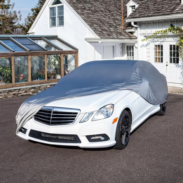 For Mercedes-Benz S-Class Full Car Cover Satin Stretch Scratch Dust Proof  INDOOR 