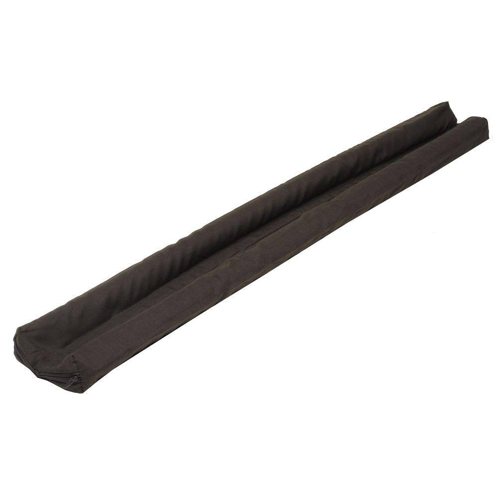 Twin Under Door Draft Stopper Strip - Soundproof Wind Blocker For Bottom Of Doors - 36 Inch