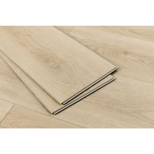 Take Home Sample - Invicta Mesa Tan SPC Vinyl Plank Flooring - 7 in. W x 60 in. L