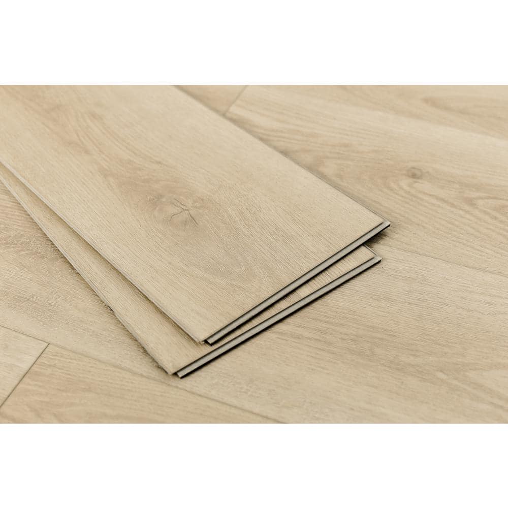 Mesa Tan Wide Plank Oak Look Waterproof Vinyl Flooring