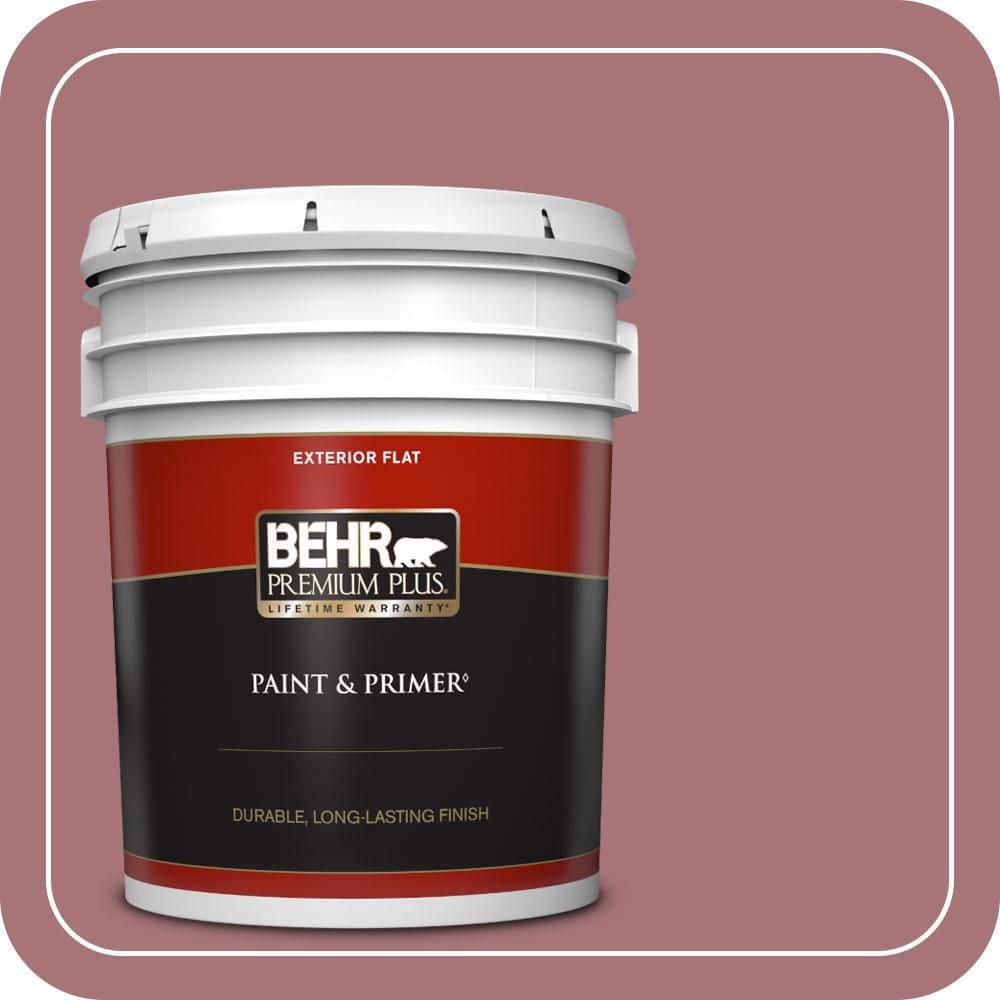 5 gal. #S130-5 Heirloom Rose Flat Exterior Paint & Primer price history on PriceWatchPro