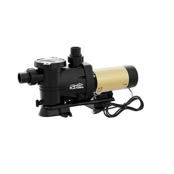 1 HP Pool Pump, 2-Speed, with Cord and Plug, 115-Volt