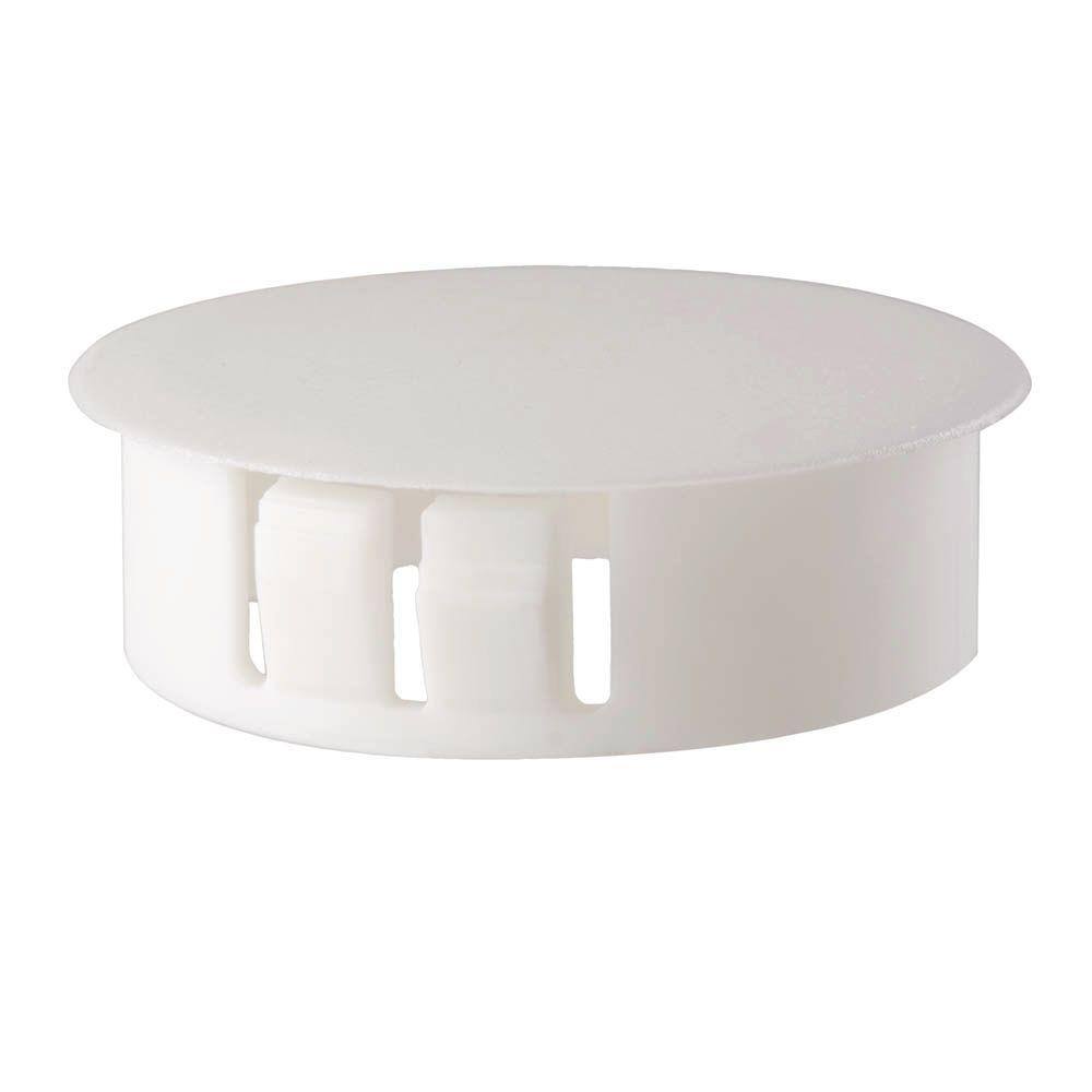 Black Nylon To Fit 3/8" Opening 12 Plastic Hole Plugs Gloss Surface 