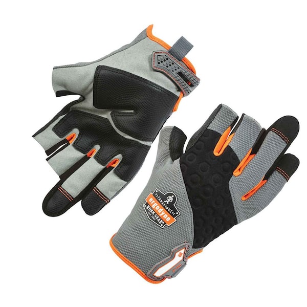 Ergodyne ProFlex 720 Large Gray Heavy-Duty Framing Work Gloves