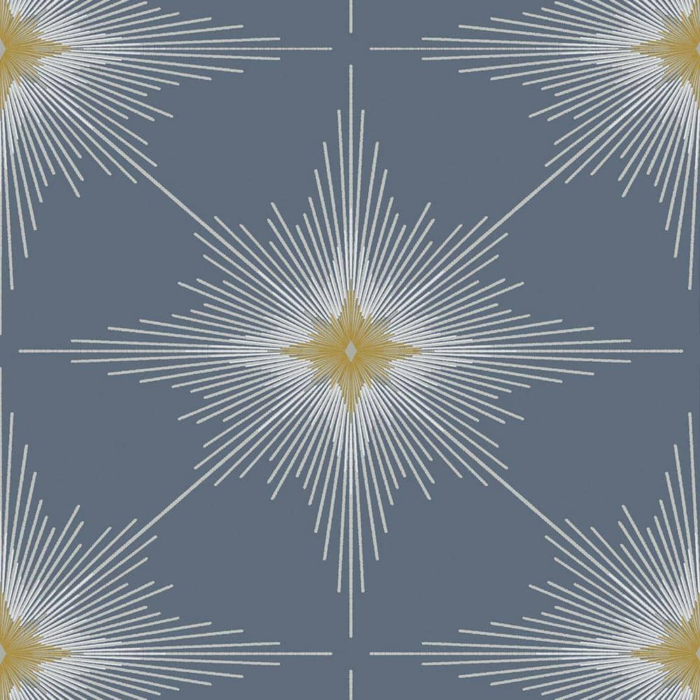 57.5 sq. ft. Muted Periwinkle North Star Unpasted Nonwoven Paper Wallpaper Roll price history on PriceWatchPro