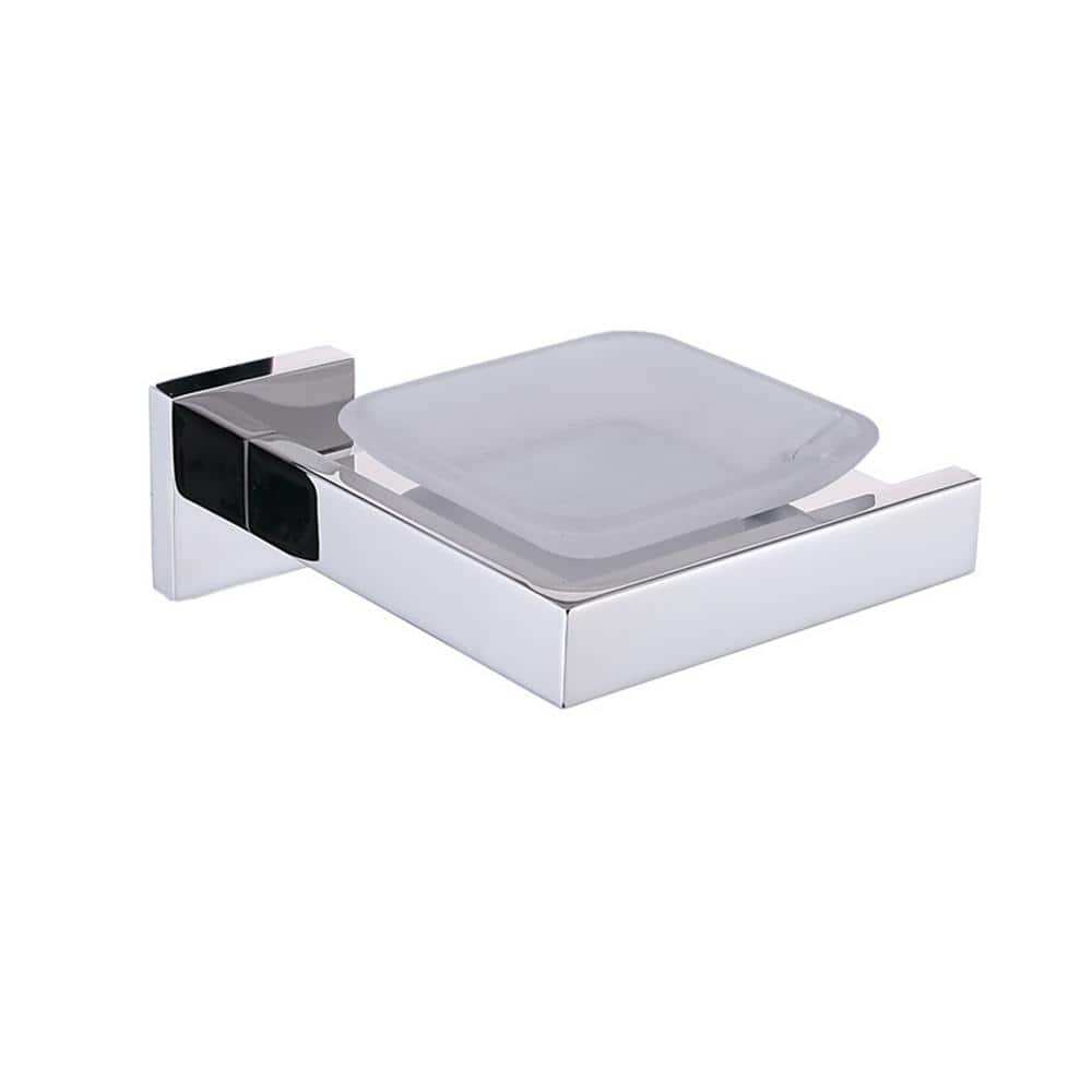 EPOWP Wall Mounting Soap Dishes in Silver SYXYL89239288 - The Home Depot