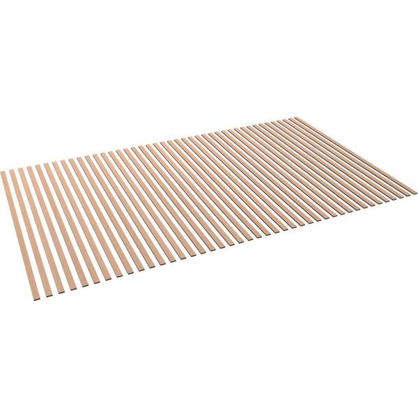 Ekena Millwork 47 in. H x 1 in. W Slatwall Panels in Alder 42-Pack