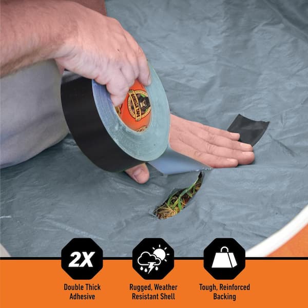 Gorilla Tough & Wide Black Tape, 30 yd Roll Gorilla Tough & Wide Black Tape, 30 yd Roll