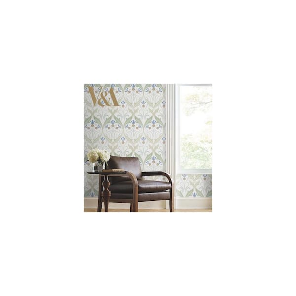Pine Cone Ribbon Wallpaper (Covers 60.75 sq. ft.)