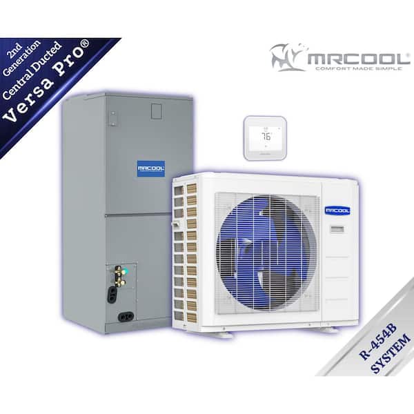 Versa Pro 2nd Gen 36,000 BTU 3-Ton 16.1 SEER2 Central Ducted Heat Pump Split System with Thermostat-R454B