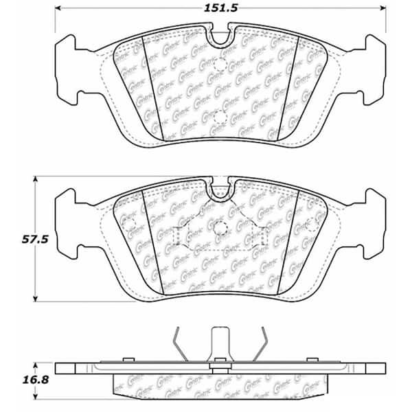 Centric Parts Disc Brake Pad Set