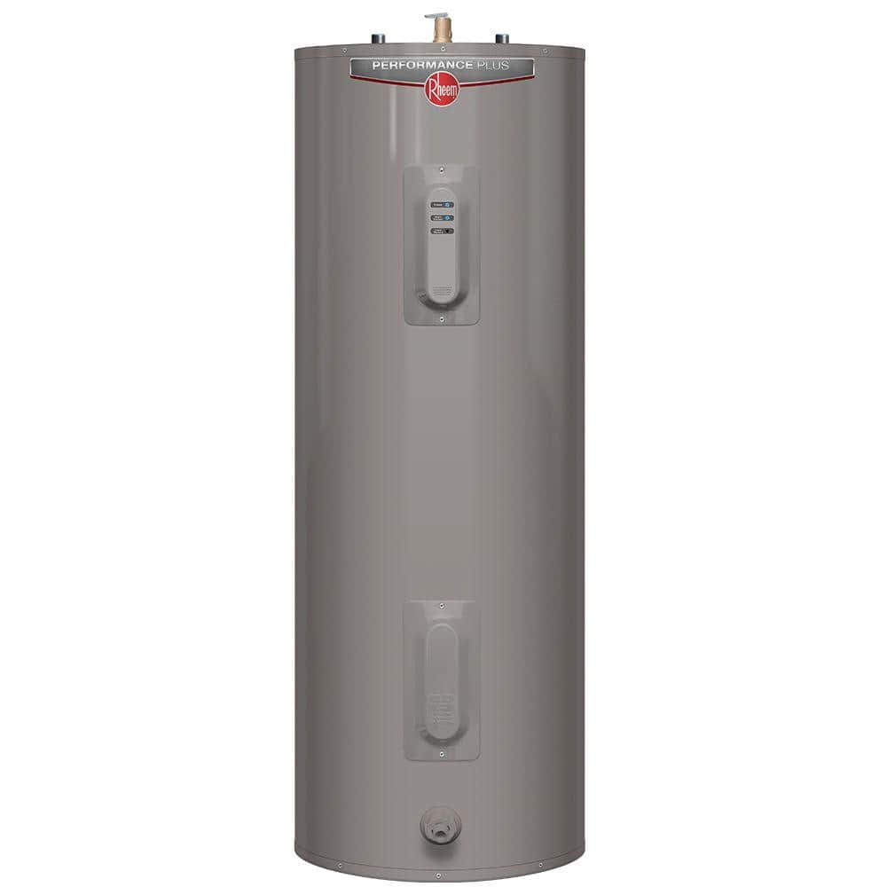 Rheem Performance Plus 40 gal. 4500 -Watt Tall Electric Water Heater with 9  Year Tank Warranty and 240 volt Connection XE40T09EL45U1 - The Home Depot