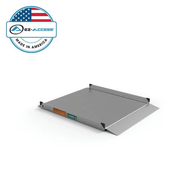 EZ-ACCESS GATEWAY 3G 4 ft. Aluminum Solid Surface Wheelchair Ramp
