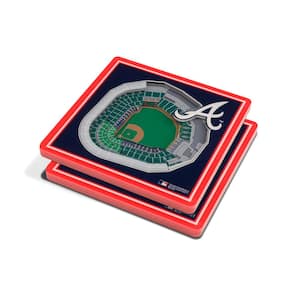 MLB Atlanta Braves 3D StadiumViews Coasters