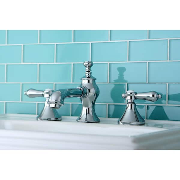 Heirloom 8 in. Widespread 2-Handle Bathroom Faucet in Chrome