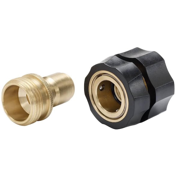 Garden Hose Quick-Connect Coupler Kit