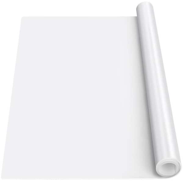36 x 24 in. Silicone Translucent Mat Heat Resistant Multipurpose Countertop Craft Kitchen Workbench with 2mm Thick