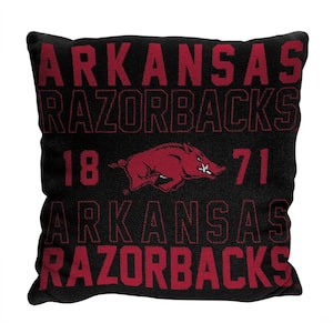 NCAA Arkansas Stacked Pillow