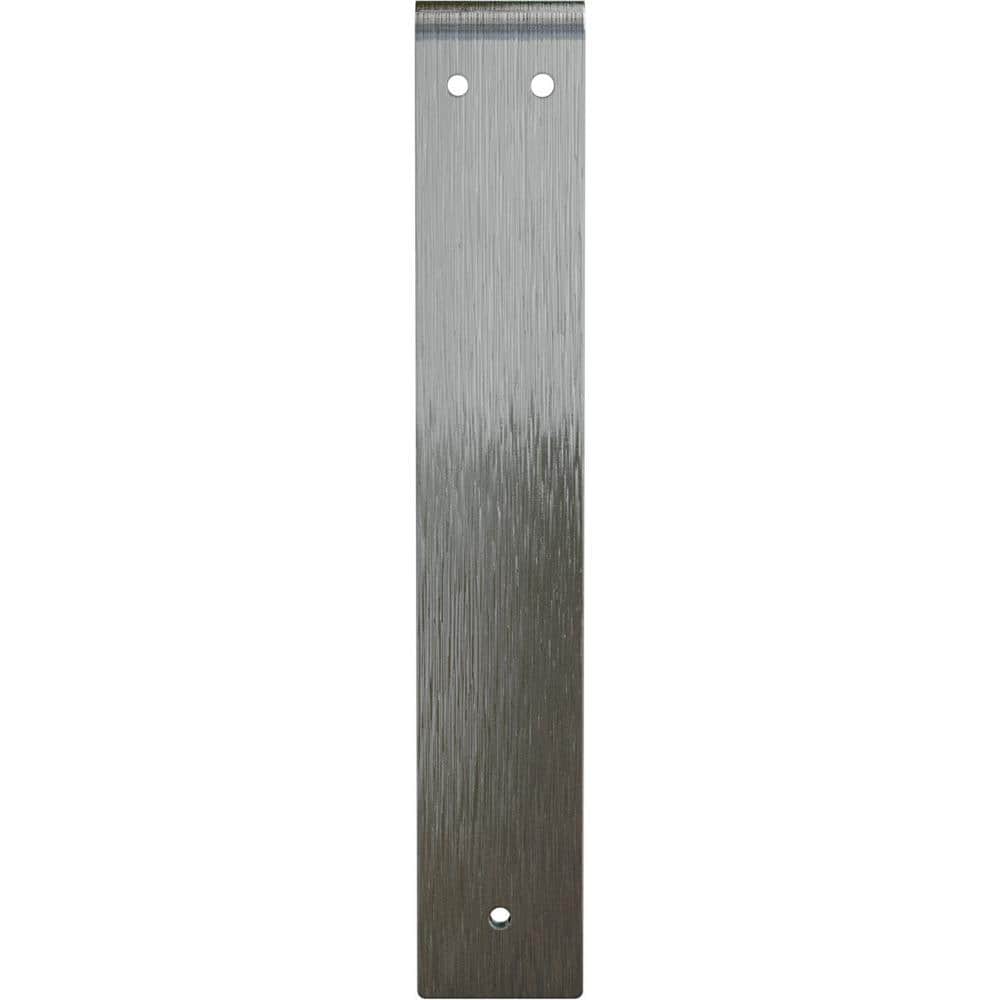 Unfinished Steel 12" x 12" x 2" Traditional Bracket