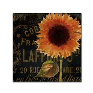18 in. x 18 in. "Sunflower Salon II" by Color Bakery Printed Canvas Wall Art