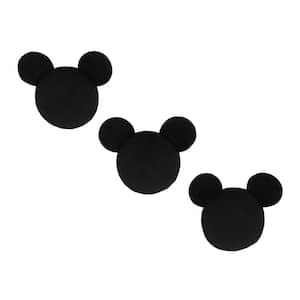 Plush Mickey Mouse Black Wall Decor