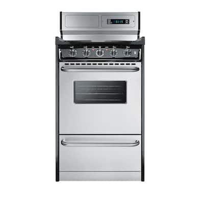 20 in. 2.46 cu. ft. Electric Range in Stainless Steel